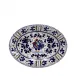 Orvieto Blue Rooster Oval Plate 12 x 9