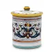 Ricco Deruta Canister Medium 5.5 in Rd x 6.5 high (With Lid)