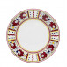 Orvieto Red Rooster Salad Plate (White Center) 8 in Rd