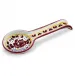 Orvieto Red Rooster Spoon Rest 4 in Rd x 11 Long