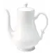 Colbert White Coffeepot