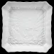 Dressed in White/Swan Serving Dish Square 8.5" Rd