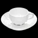 Swan Service Coffee Cup With Saucer