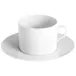 Waves Relief Coffee Cup & Saucer