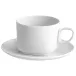 Nova Pure Cappuccino Cup & Saucer