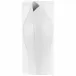 Dressed in White Fish Mouth Vase 11.5"