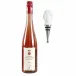 Gourmet Set Rosé Wine And Bottle Stopper Lady