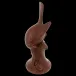 Single Figurines Robin With Frog, Boettger Stoneware