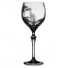 Safari Giraffe Clear Red Wine Glass