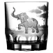 Safari Elephant Clear Double Old Fashioned