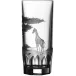 Safari Giraffe Clear Highball Tumbler