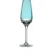 Tuscany Turquoise Champagne Flute