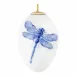 Easter Egg Dragonfly Blue H 5 cm