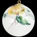 Tree Ornament Woodland Flora With Insects Christmas Bauble With Buttercup Round 5 Cm