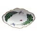 Green Leaf Oval Vegetable Dish 13.25 in Long