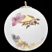 Tree Ornament Christmas Bauble With Floral Tendrils Round 5 Cm