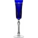 Lisbon Cobalt Blue Champagne Flute H