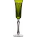 Lisbon Yellow/Green Champagne Flute H