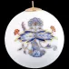 Tree Ornament Noble Blue Christmas Bauble Round 5 Cm