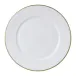 Accentuate Gold Flat Rim Plate (27 cm/10.5 in)