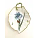 Leaf Plate Blue Iris