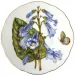 Rhapsody Of Colors Blue Flower Bread And Butter Plate