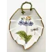 Leaf Plate Blue Bells with Dragon Fly