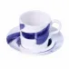 Brushstroke Blue * Coffee Saucer (11.5 cm/4.5 in)