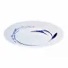 Brushstroke Blue * Rimmed Bowl (27 cm/10.5 in & 31 cl/11oz)