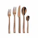 Side Copper PVD 5 Pc Place Setting