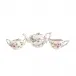 Tea Set Cherry Blossom 5" H 32 Oz.