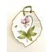 Leaf Plate (Full Bloom Pink/White Tulip) 9.5" L