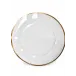 Simply Elegant Gold Salad Plate