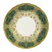 Heritage Forest Green & Turquoise Plate (10.65in/27cm) (Special Order)