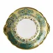 Heritage Forest Green & Turquoise Bread & Butter Plate (24 cm/9.5 in) (Special Order)