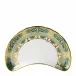 Heritage Forest Green & Turquoise Salad Plate (Crescent) (22.5 cm/8.5 in) (Special Order)