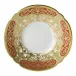 Heritage Red & Cream Coffee Saucer (12 cm/5 in) (Special Order)