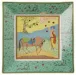 Légendes Persanes Vert N°1 Candy Dish N°1 17 in. x 17 in. in a gift box