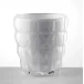 Diamante Tumbler White H 4" x Diam 3.5", 12 oz