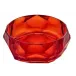 Supernova Salad Plate Red H 4" x Diam 10", 85 oz