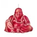 Buddha Candle Red H 10" (Special Order)