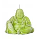 Buddha Candle Green H 10" (Special Order)