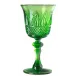 Italia Wine Green H 7" x Diam 3.7", 6 oz