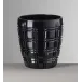 Winston Tumbler Black H 4" x Diam 3.5", 10 oz