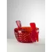 Churchill Salad Bowl Red H 5" x Diam 10", 85 oz