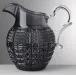 Halina Pitcher Grey H 8.7" x Diam 6.5", 54 oz