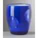 Fisheye Tumbler Blue H 4.25" x Diam 3.5", 13 oz