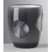 Fisheye Tumbler Grey H 4.25" x Diam 3.5", 13 oz