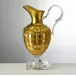 Imperial Pitcher Gold H 12.5" x Diam 6.5", 50 oz