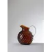 Gene Krupa Pitcher Amber H 7.3" x Diam 6.3" - 50.7oz